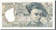 France 50 Francs Banknote, 50 F 1976-1992 ''Quentin de La Tour'' -