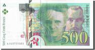 France 500 Francs Banknote, 500 F 1994-2000 ''Pierre et Marie Curie'' -