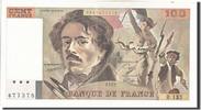 France 100 Francs Banknote, 100 F 1978-1995 ''Delacroix'' -