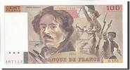 France 100 Francs Banknote, 100 F 1978-1995 ''Delacroix'' -
