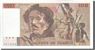 France 100 Francs Banknote, 100 F 1978-1995 ''Delacroix'' -