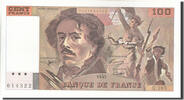 France 100 Francs Banknote, 100 F 1978-1995 ''Delacroix'' -
