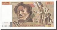 France 100 Francs Banknote, 100 F 1978-1995 ''Delacroix'' -