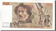 France 100 Francs Banknote, 100 F 1978-1995 ''Delacroix'' -