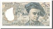 France 50 Francs Banknote, 50 F 1976-1992 ''Quentin de La Tour'' -