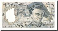 France 50 Francs Banknote, 50 F 1976-1992 ''Quentin de La Tour'' -