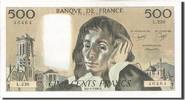 France 500 Francs Banknote, 500 F 1968-1993 ''Pascal'', 1986-02-06 -