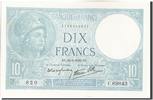 France 10 Francs Banknote, 10 F 1916-1942 ''Minerve'', 1939-05-19 -
