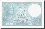 France 10 Francs Banknote, 10 F 1916-1942 ''Minerve'', 1941-01-16 -