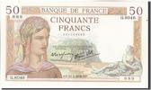 France 50 Francs Banknote, 50 F 1934-1940 ''Cérès'', 1938-03-31 -