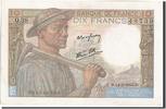 France 10 Francs Banknote, 10 F 1941-1949 ''Mineur'', 1943-01-14 -