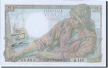 France 20 Francs Banknote, 20 F 1942-1950 ''Pêcheur'', 1945-07-05 -