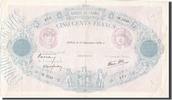 France 500 Francs Banknote, 500 F 1888-1940 ''Bleu et Rose'' -