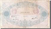 France 500 Francs Banknote, 500 F 1888-1940 ''Bleu et Rose'' -