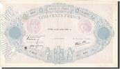 France 500 Francs Banknote, 500 F 1888-1940 ''Bleu et Rose'' -