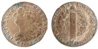 France 2 Sols Coin, 2 sols françois, Lille, Bronze -