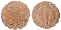 France 6 Deniers Coin, 6 deniers français, Strasbourg -