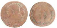 France 6 Deniers Coin, 6 deniers français, Strasbourg -
