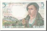 France 5 Francs Banknote, 5 F 1943-1947 ''Berger'', 1943-07-22 -