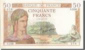 France 50 Francs Banknote, 50 F 1934-1940 ''Cérès'', 1935-01-17 -