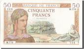 France 50 Francs Banknote, 50 F 1934-1940 ''Cérès'', 1935-02-28 -