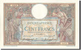 100 Francs 1920 Frankreich Geldschein, 100 F 1908-1939   Luc Olivier Merson   VZ+