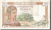 France 50 Francs Banknote, 50 F 1934-1940 ''Cérès'', 1935-02-28 -