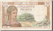 France 50 Francs Banknote, 50 F 1934-1940 ''Cérès'', 1934-11-15 -