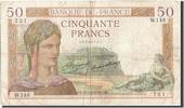 France 50 Francs Banknote, 50 F 1934-1940 ''Cérès'', 1934-12-27 -