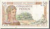France 50 Francs Banknote, 50 F 1934-1940 ''Cérès'', 1934-12-27 -