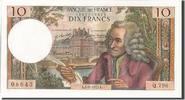 France 10 Francs Banknote, 10 F 1963-1973 ''Voltaire'', 1972-06-01 -
