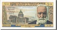 France 5 Nouveaux Francs Banknote, 5 NF 1959-1965 ''Victor Hugo'' -