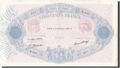 France 500 Francs Banknote, 500 F 1888-1940 ''Bleu et Rose'' -