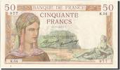 France 50 Francs Banknote, 50 F 1934-1940 ''Cérès'', 1934-11-15 -