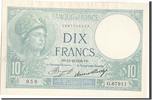 France 10 Francs Banknote, 10 F 1916-1942 ''Minerve'', 1936-12-17 -