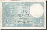 France 10 Francs Banknote, 10 F 1916-1942 ''Minerve'', 1939-02-02 -