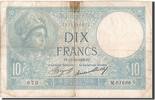 France 10 Francs Banknote, 10 F 1916-1942 ''Minerve'', 1936-12-17 -