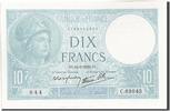France 10 Francs Banknote, 10 F 1916-1942 ''Minerve'', 1939-05-19 -