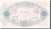 France 500 Francs Banknote, 500 F 1888-1940 ''Bleu et Rose'' -