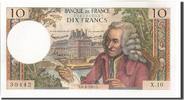 France 10 Francs Banknote, 10 F 1963-1973 ''Voltaire'', 1963-04-04 -
