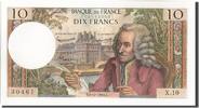 France 10 Francs Banknote, 10 F 1963-1973 ''Voltaire'', 1963-04-04 -