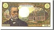France 5 Francs Banknote, 5 F 1966-1970 ''Pasteur'', 1968-08-01 -