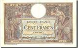 France 100 Francs Banknote, 100 F 1908-1939 ''Luc Olivier Merson'' -