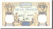France 1000 Francs 1 000 F 1927-1940 ''Cérès et Mercure'', KM:90c,...