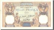 France 1000 Francs 1 000 F 1927-1940 ''Cérès et Mercure'', KM:79a,...
