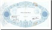 France 500 Francs 500 F 1888-1940 ''Bleu et Rose'', KM:88c, 1939-03-2...