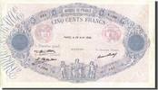 France 500 Francs 500 F 1888-1940 ''Bleu et Rose'', KM:66l, 1930-04-2...