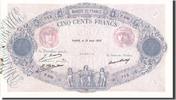France 500 Francs 500 F 1888-1940 ''Bleu et Rose'', KM:66k, 1926-08-1...