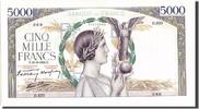 France 5000 Francs 5 000 F 1934-1944 ''Victoire'', KM:97a, 1939-09-21...