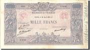 France 1000 Francs 1 000 F 1889-1926 ''Bleu et Rose'', KM:67k, 1926-0...